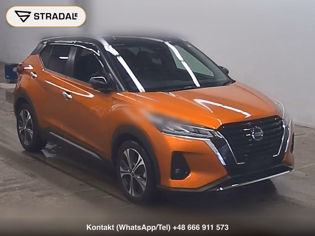 NISSAN KICKS 5D X 2021, aukcja z Japonii, zdjęcie 1