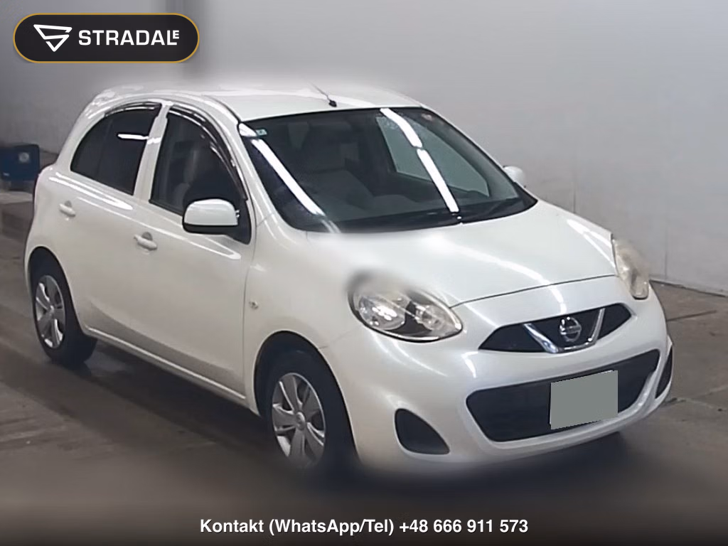NISSAN MARCH 5D X V SELECTION 2016, aukcja z Japonii, zdjęcie 1
