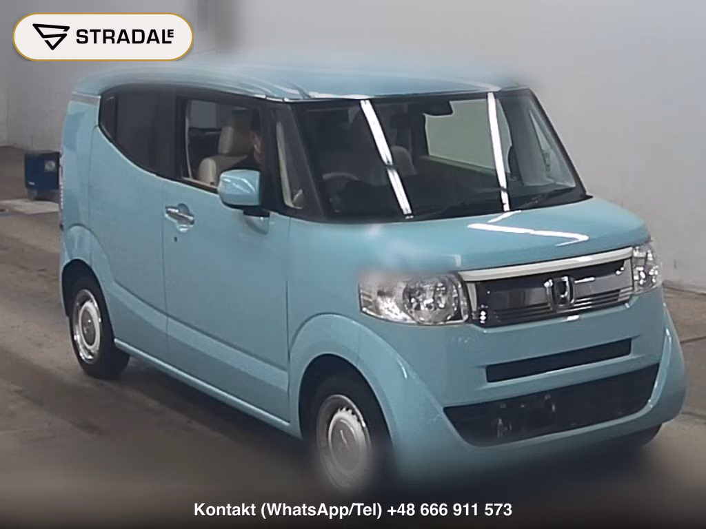HONDA N-BOX SLASH 4WD X 2015, aukcja z Japonii, zdjęcie 1