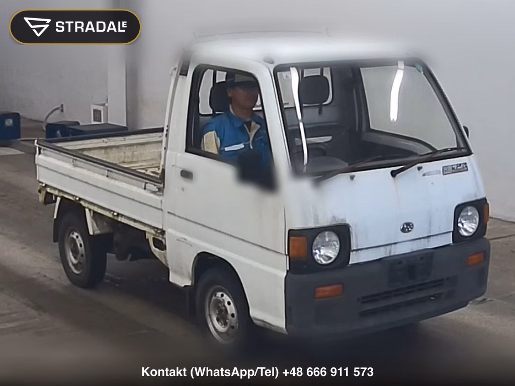 SUBARU SAMBAR TRUCK 4WD 1990, aukcja z Japonii, zdjęcie 1