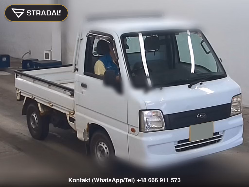 SUBARU SAMBAR TRUCK 4WD 2007, aukcja z Japonii, zdjęcie 1