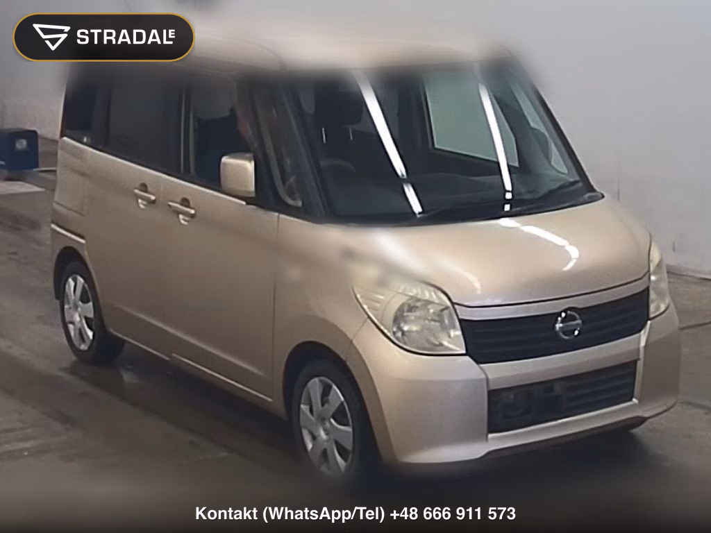 NISSAN ROOX G LIMITED 2011, aukcja z Japonii, zdjęcie 1