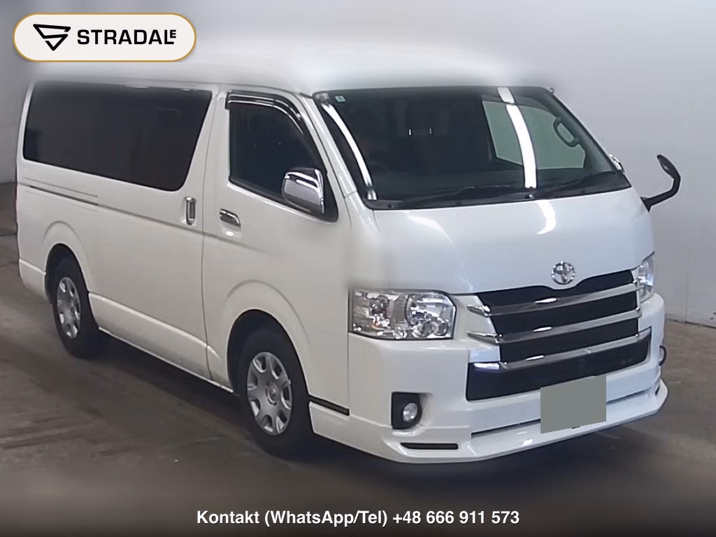 TOYOTA HIACE VAN 5D 4WD LONG SUPER GL 2015, aukcja z Japonii, zdjęcie 1
