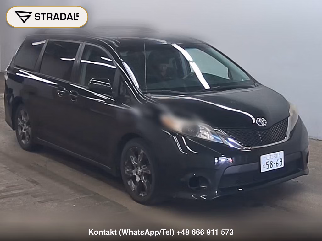 AMERICA TOYOTA SIENNA LE 2012, aukcja z Japonii, zdjęcie 1