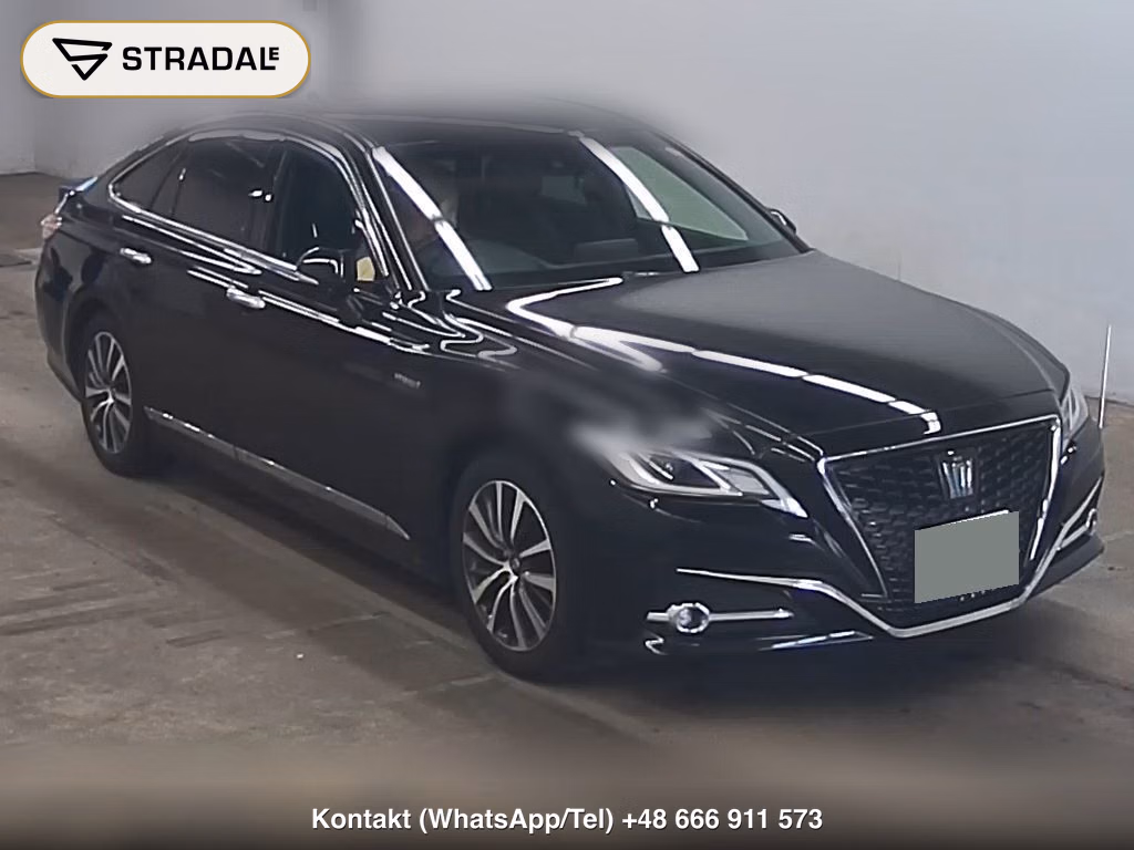 TOYOTA CROWN HYBRID S C PACKAGE 2019, aukcja z Japonii, zdjęcie 1