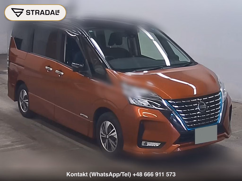 NISSAN SERENA 5D E-POWER HIGHWAY STAR V 2020, aukcja z Japonii, zdjęcie 1
