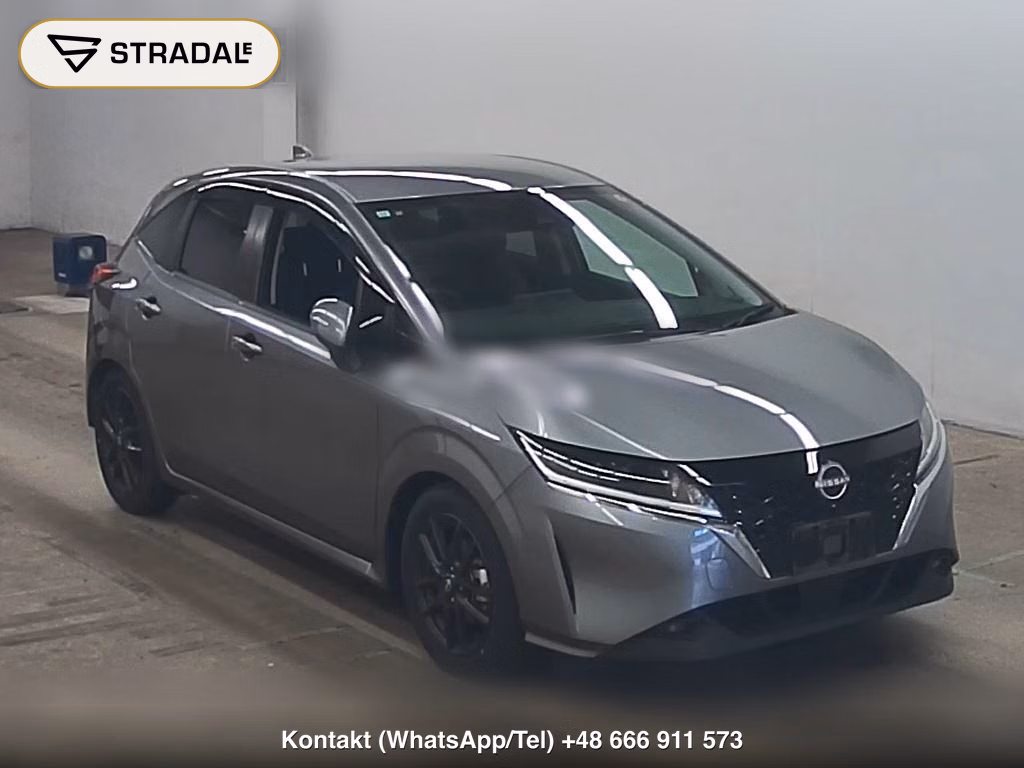 NISSAN NOTE X 2021, aukcja z Japonii, zdjęcie 1