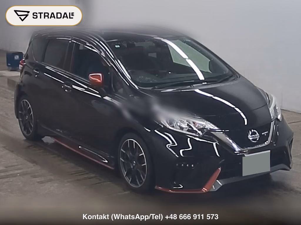 NISSAN NOTE NISMO S 2019, aukcja z Japonii, zdjęcie 1