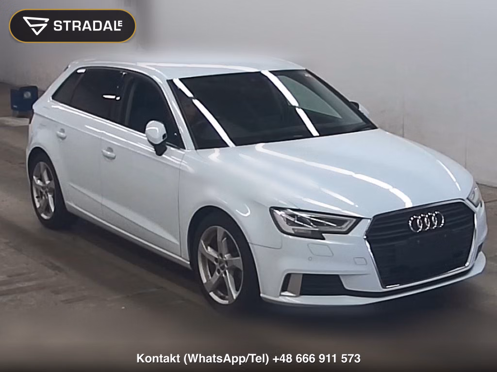 AUDI A3 5D SPORTS BACK 1.4TFSI SPORTS 2017, aukcja z Japonii, zdjęcie 1