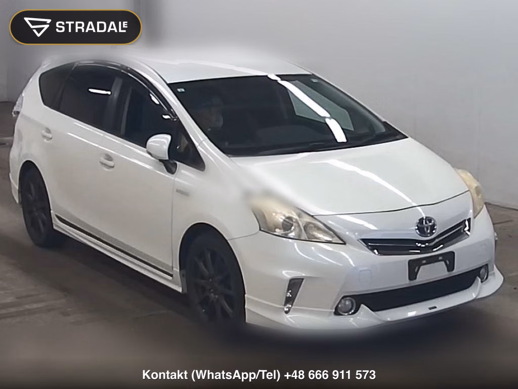 TOYOTA PRIUS ALPHA S 2012, aukcja z Japonii, zdjęcie 1