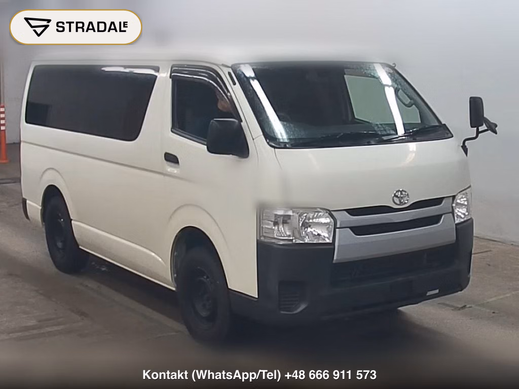 TOYOTA HIACE VAN 4D 4WD DX 2015, aukcja z Japonii, zdjęcie 1