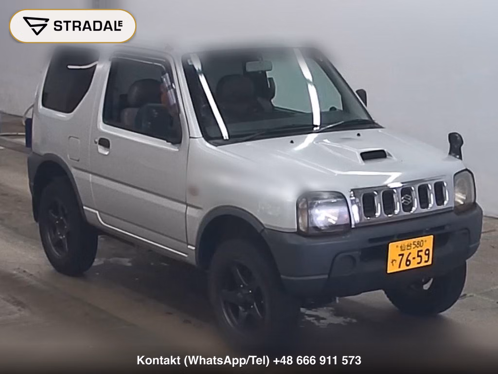 SUZUKI JIMNY 3D 4WD XA 2000, aukcja z Japonii, zdjęcie 1