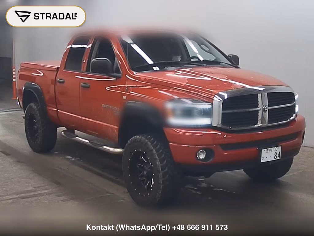 DODGE RAM 4D 4WD 2006, aukcja z Japonii, zdjęcie 1