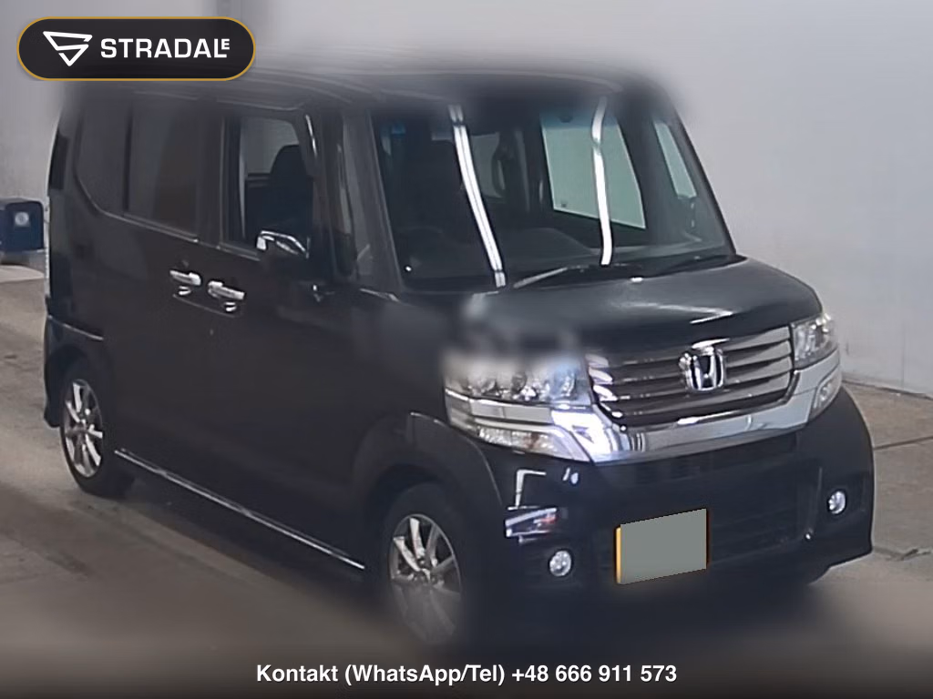 HONDA N-BOX CUSTOM G･L PACKAGE 2012, aukcja z Japonii, zdjęcie 1