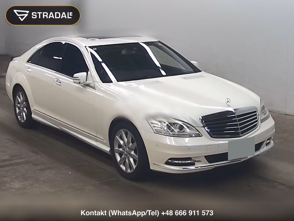 MERCEDES BENZ S-CLASS 4D S550 2009, aukcja z Japonii, zdjęcie 1
