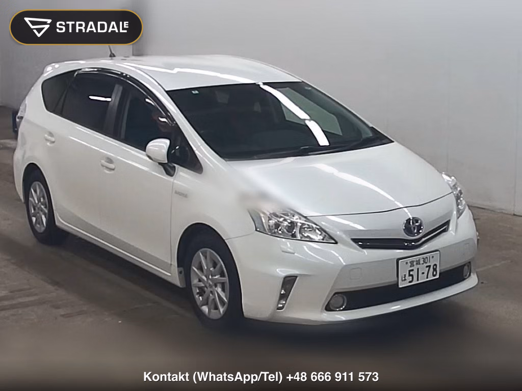 TOYOTA PRIUS ALPHA G 2014, aukcja z Japonii, zdjęcie 1