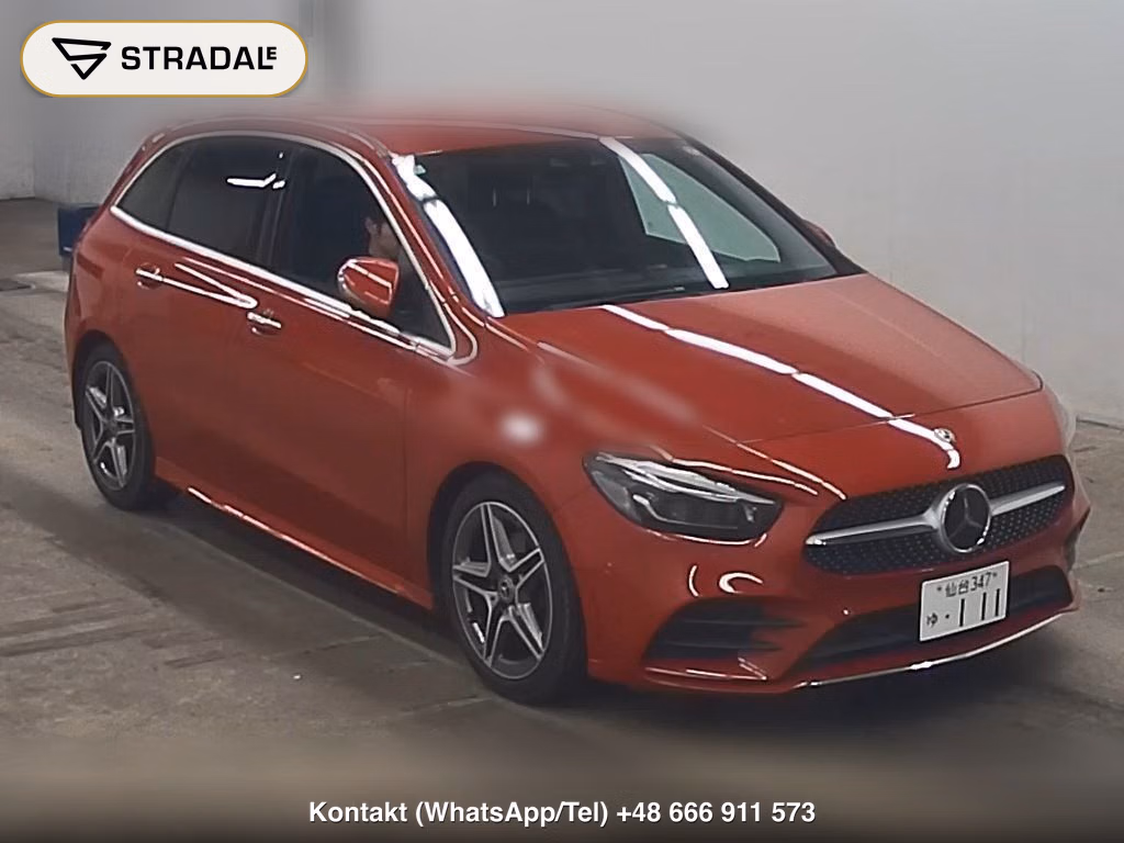 MERCEDES BENZ B-CLASS B200D AMG LINE 2020, aukcja z Japonii, zdjęcie 1