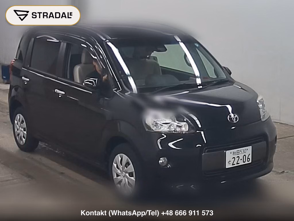 TOYOTA PORTE 4D 4WD F 2016, aukcja z Japonii, zdjęcie 1