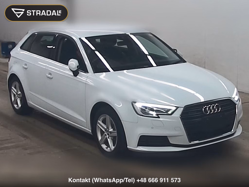 AUDI A3 5D 4WD SPORTBACK 2.0TFSI QUATTRO 2018, aukcja z Japonii, zdjęcie 1