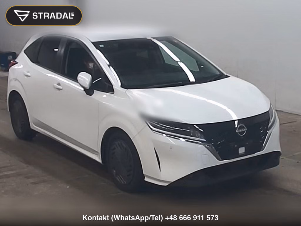 NISSAN NOTE X 2022, aukcja z Japonii, zdjęcie 1