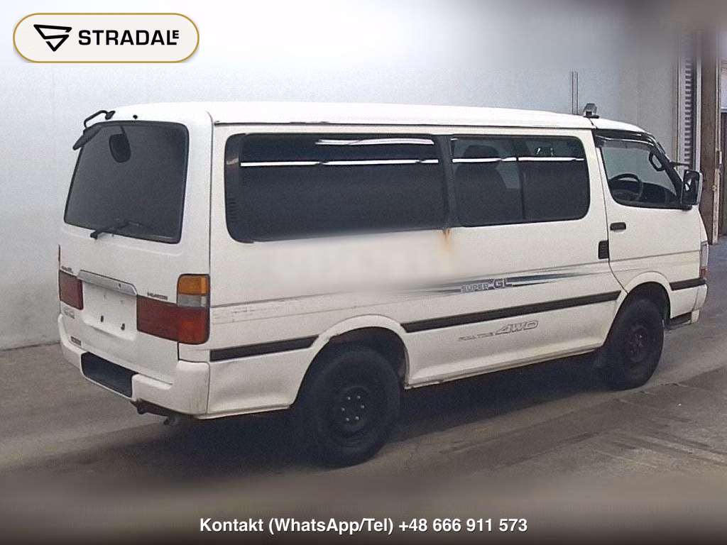 TOYOTA HIACE VAN 4D 4WD LONG SUPER GL, miniaturka 6