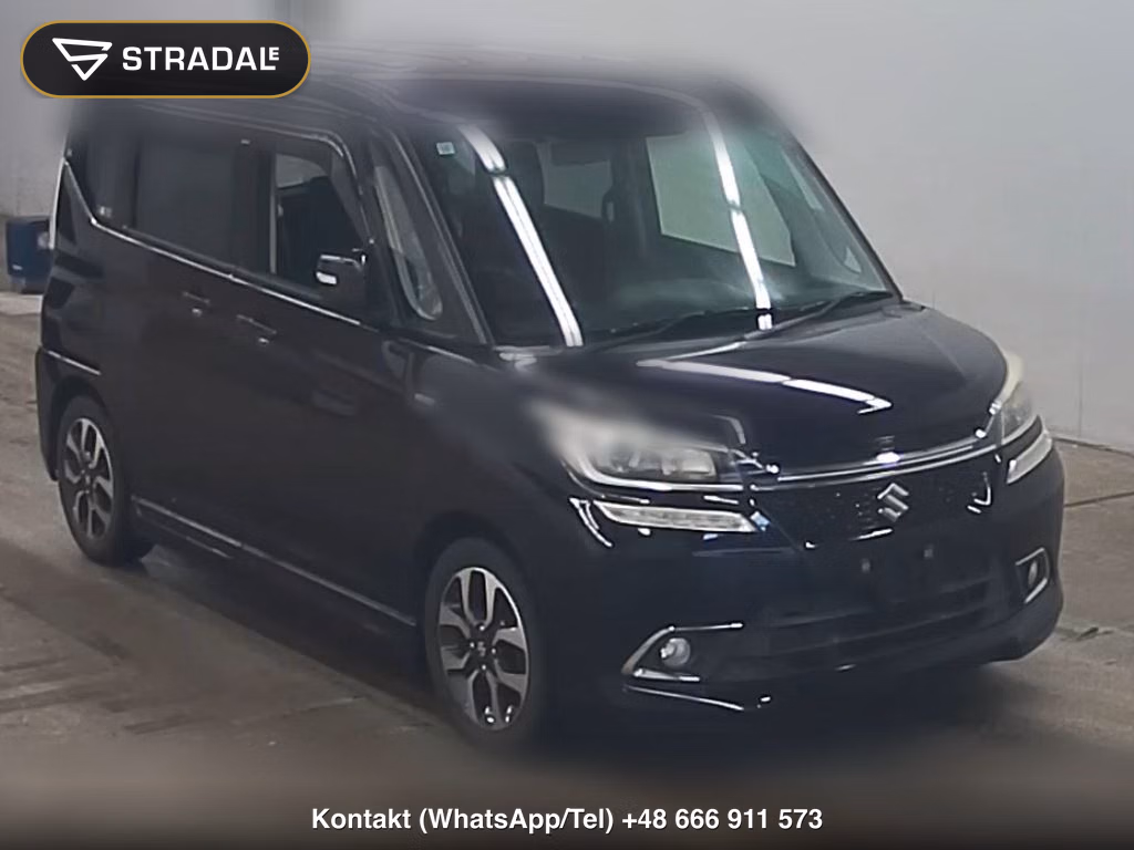SUZUKI SOLIO BANDIT 4WD HYBRID MV 2017, aukcja z Japonii, zdjęcie 1