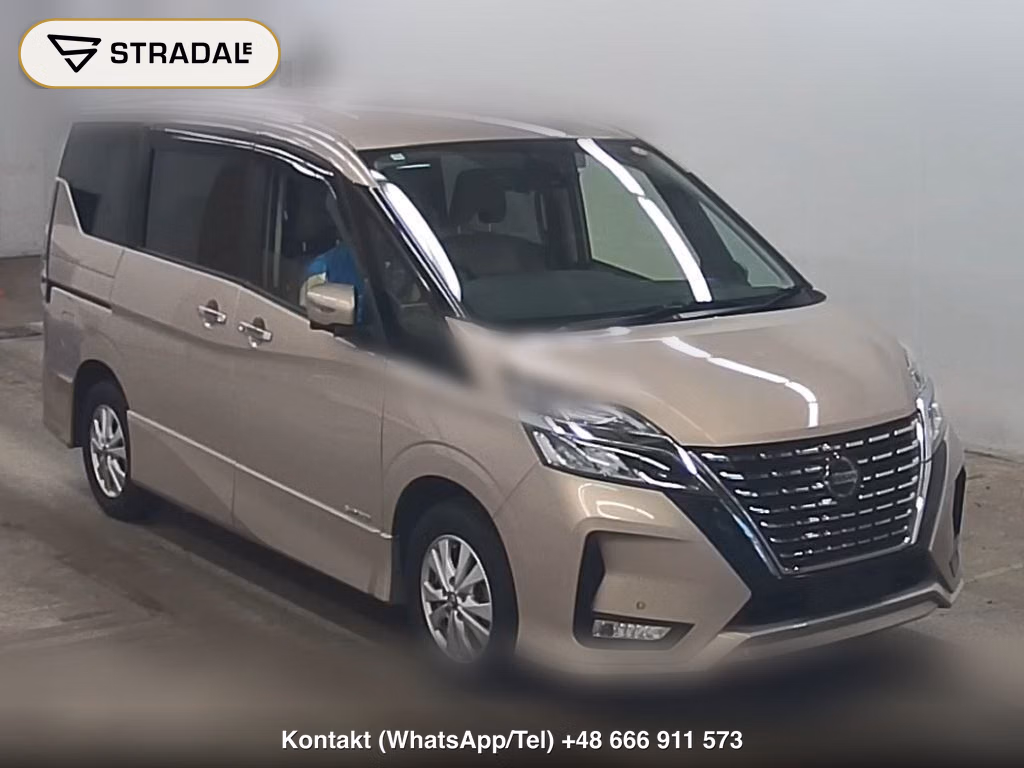 NISSAN SERENA 5D 4WD HIGHWAY STAR V 2020, aukcja z Japonii, zdjęcie 1