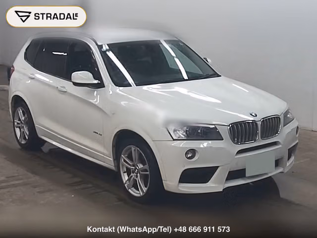 BMW X3 4WD XDRIVE 35I M-SPORT PACKAGE 2011, samochód z aukcji Japonii