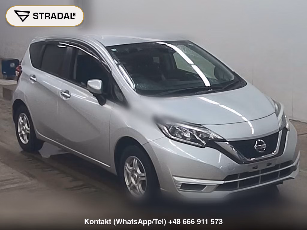 NISSAN NOTE 4WD X FOUR 2017, aukcja z Japonii, zdjęcie 1