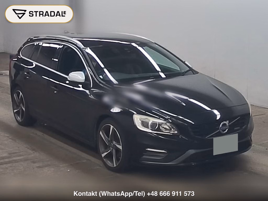 VOLVO V60 T4 R-DESIGN 2015, aukcja z Japonii, zdjęcie 1
