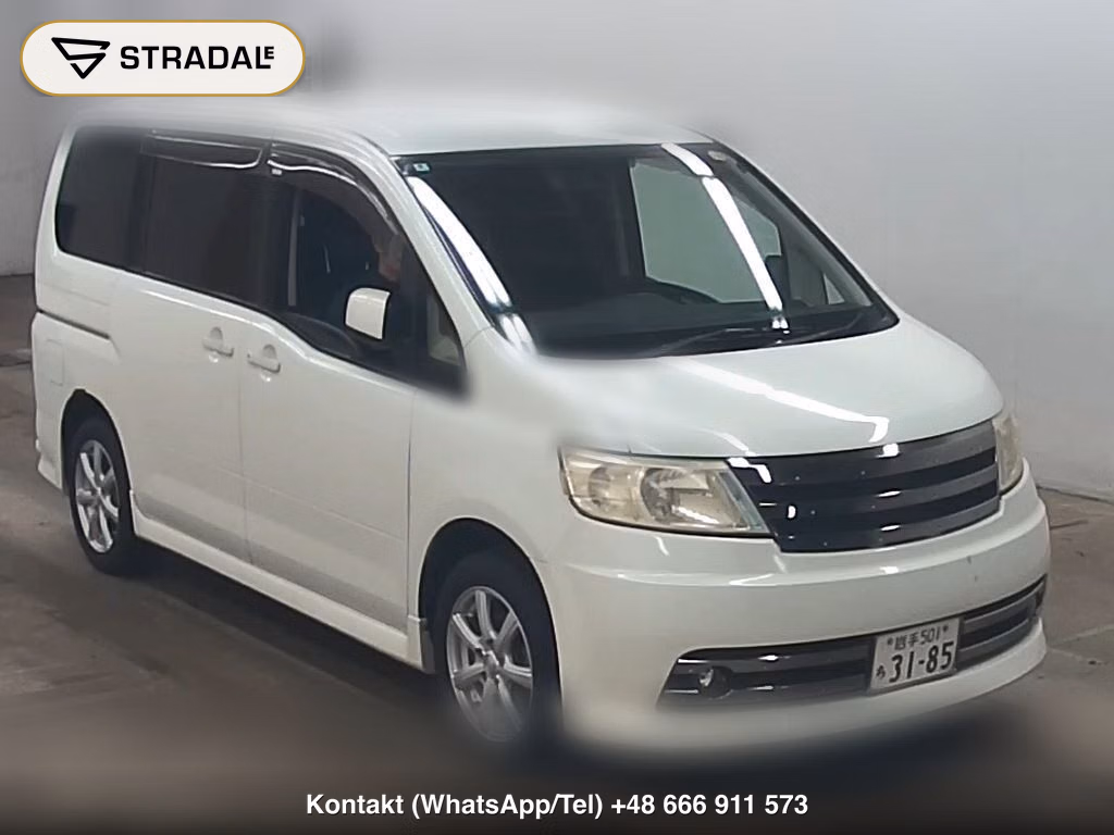 NISSAN SERENA 5D 4WD RIDER S 2006, aukcja z Japonii, zdjęcie 1