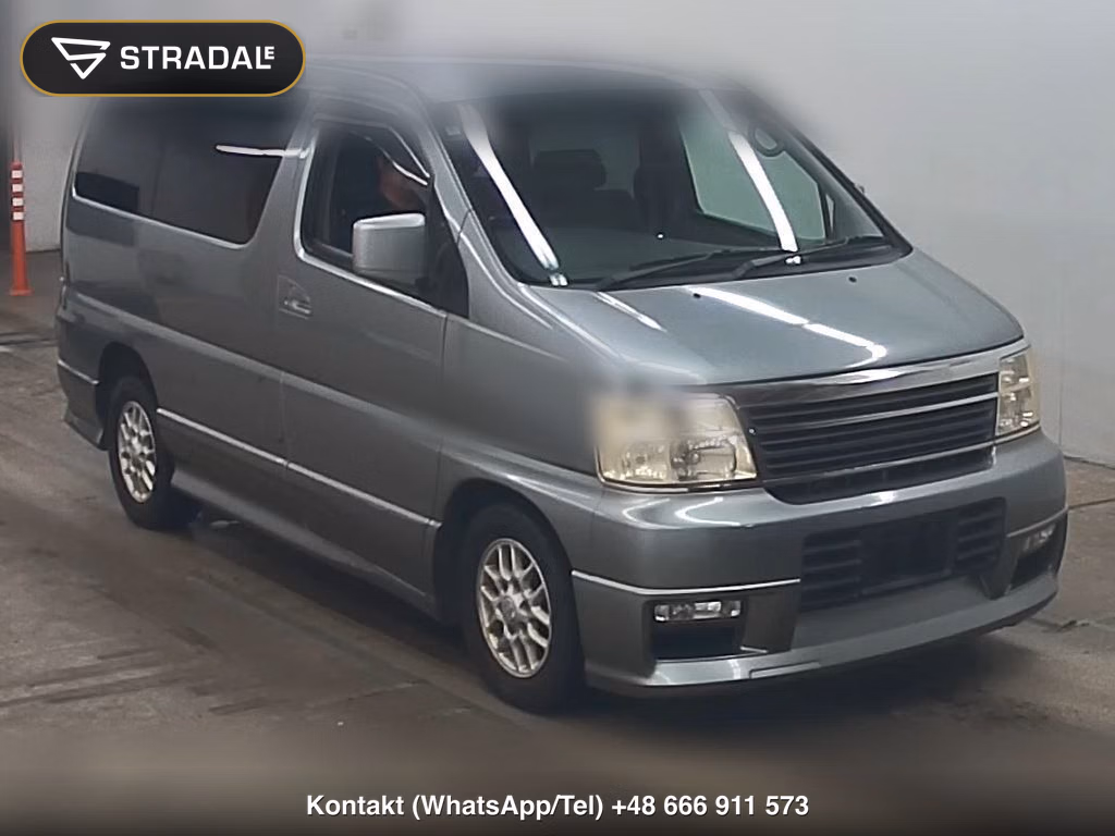 NISSAN ELGRAND 4D 4WD 2001, aukcja z Japonii, zdjęcie 1