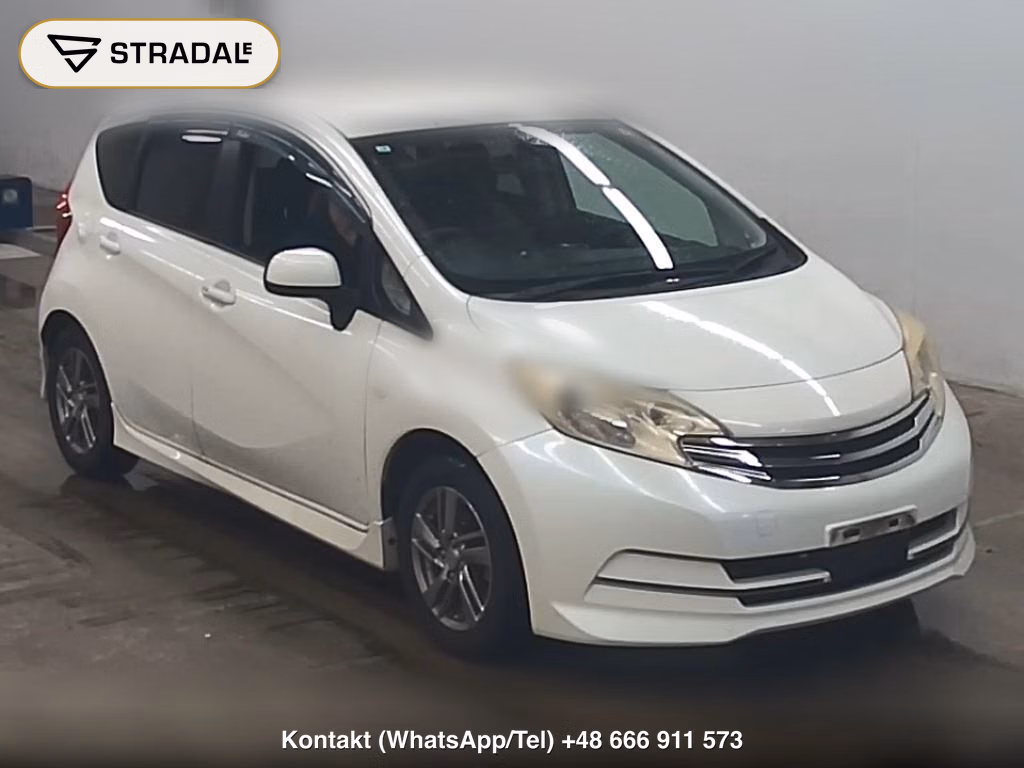 NISSAN NOTE RIDER 2013, aukcja z Japonii, zdjęcie 1