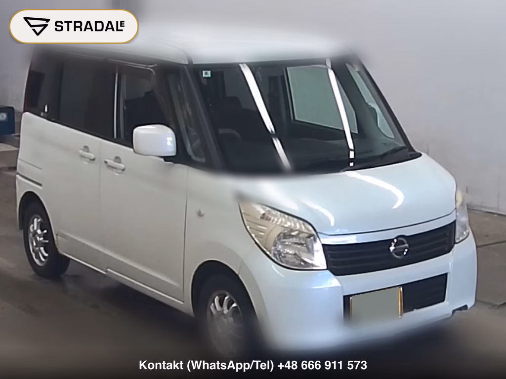 NISSAN ROOX 4WD E 2010, aukcja z Japonii, zdjęcie 1