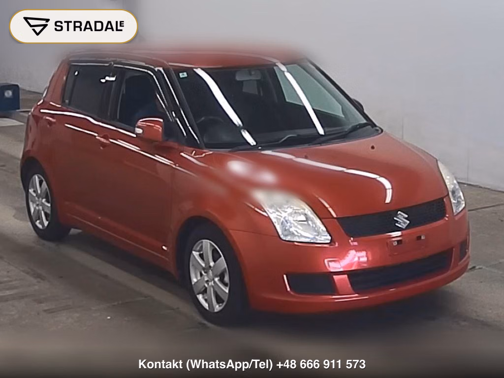 SUZUKI SWIFT 5D 1.3XG L PACKAGE 2008, aukcja z Japonii, zdjęcie 1