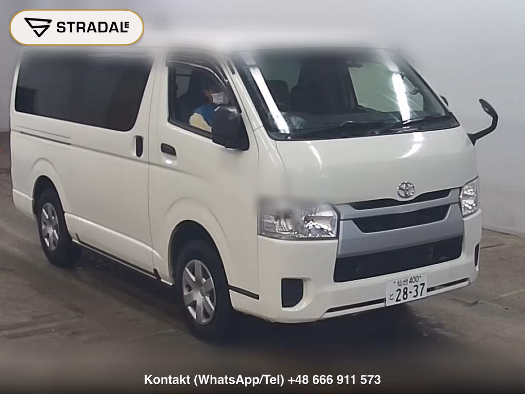 TOYOTA HIACE VAN 5D 4WD DX 2022, aukcja z Japonii, zdjęcie 1