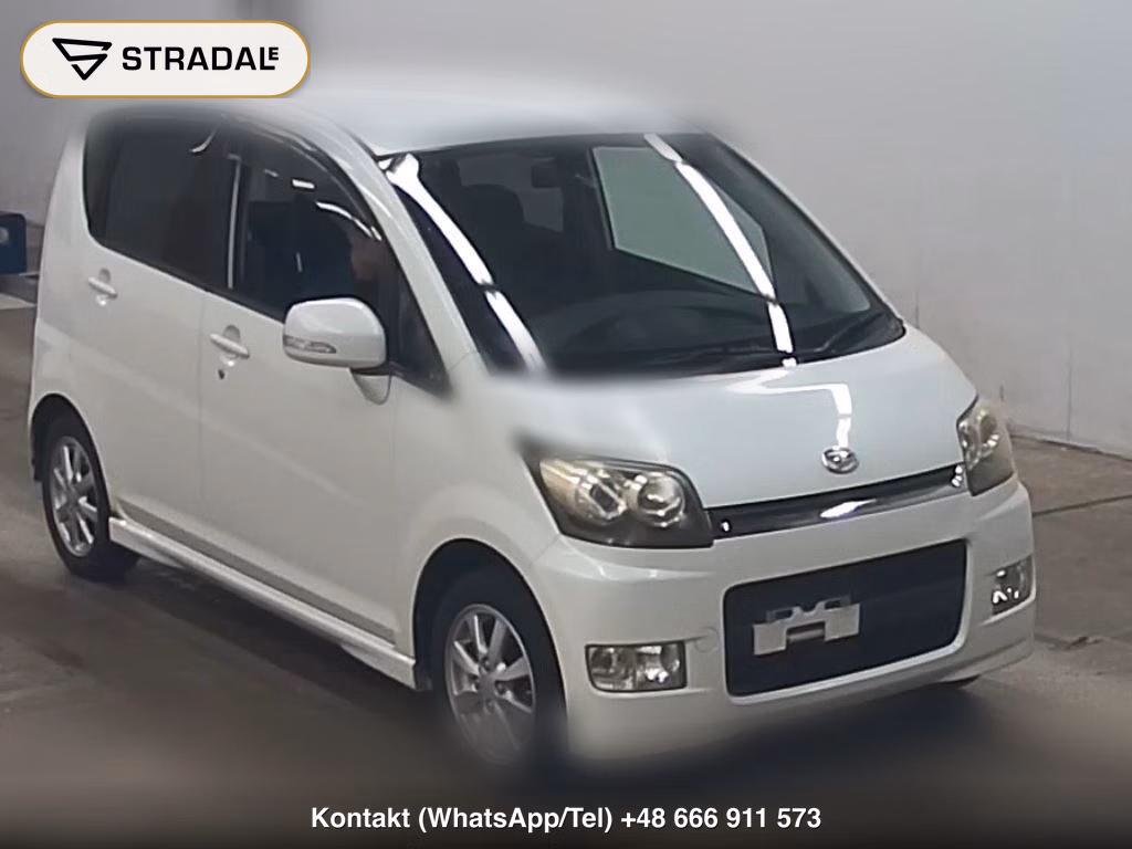 DAIHATSU MOVE 4WD CUSTOM X LIMITED 2007, aukcja z Japonii, zdjęcie 1