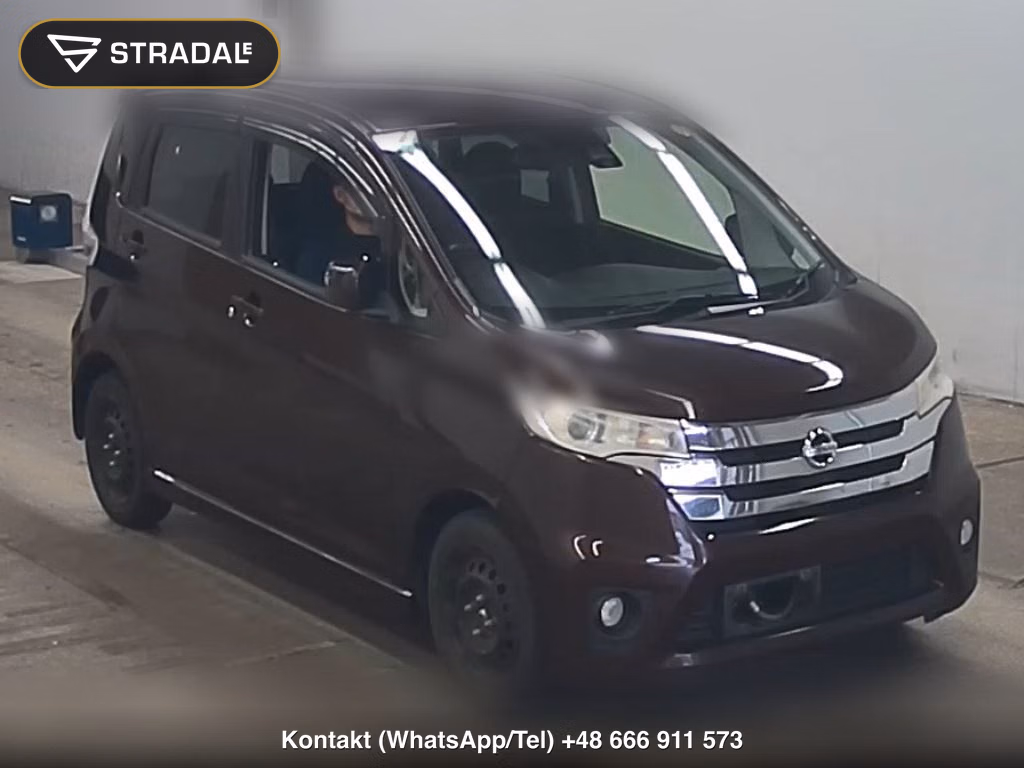 NISSAN DAYZ 4WD HIGHWAY STAR X V SELECTION + SAFETY Ⅱ 2015, aukcja z Japonii, zdjęcie 1