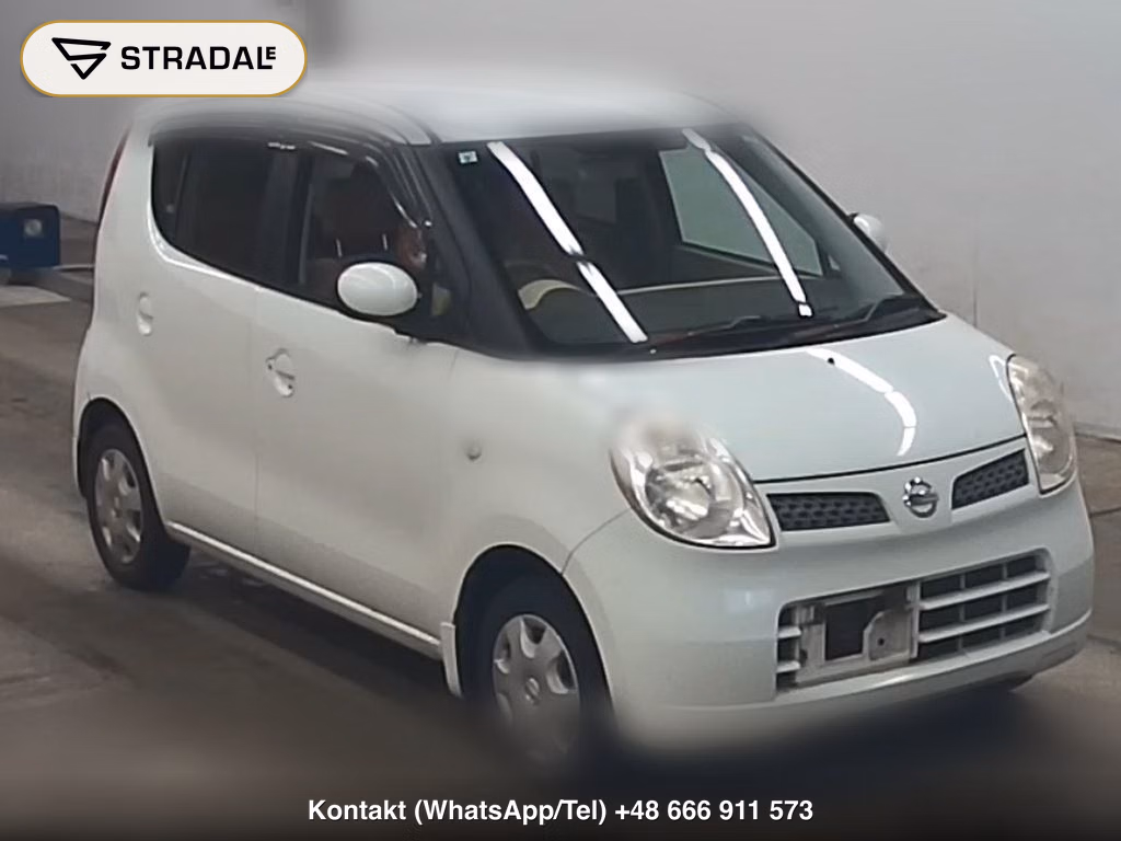 NISSAN MOCO E 2009, aukcja z Japonii, zdjęcie 1
