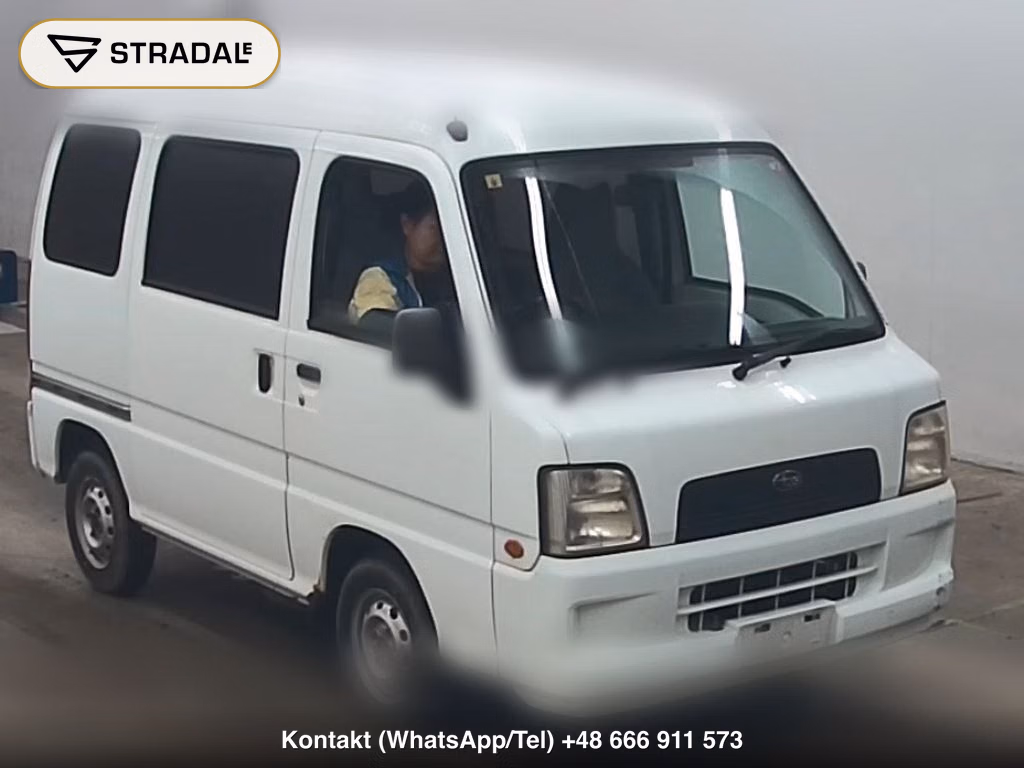 SUBARU SAMBAR VAN 5D 4WD VB 2005, aukcja z Japonii, zdjęcie 1