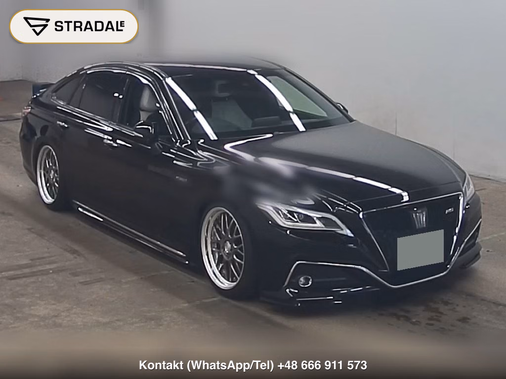 TOYOTA CROWN HYBRID RS ADVANCE 2018, aukcja z Japonii, zdjęcie 1