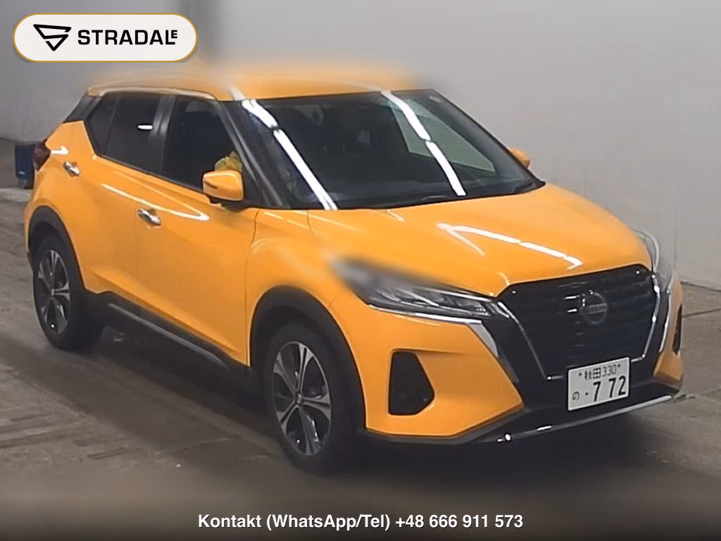 NISSAN KICKS 5D X 2020, aukcja z Japonii, zdjęcie 1