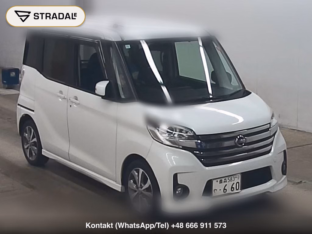 NISSAN DAYZ ROOX 4WD HIGHWAY STAR TURBO 2014, aukcja z Japonii, zdjęcie 1