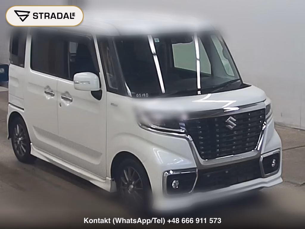 SUZUKI SPACIA CUSTOM 4WD HYBRID XS TURBO 2021, aukcja z Japonii, zdjęcie 1