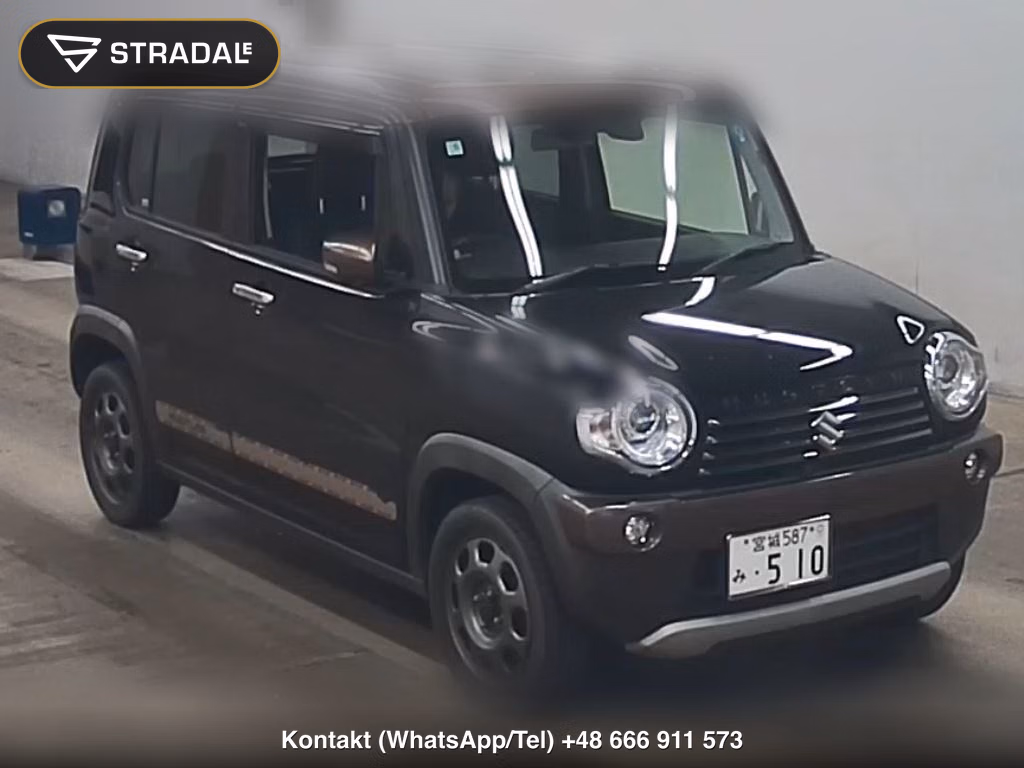 SUZUKI HUSTLER 4WD WANDERER 2019, aukcja z Japonii, zdjęcie 1