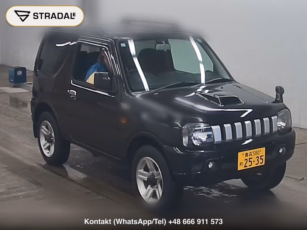 SUZUKI JIMNY 3D 4WD WILD WIND 2007, aukcja z Japonii, zdjęcie 1