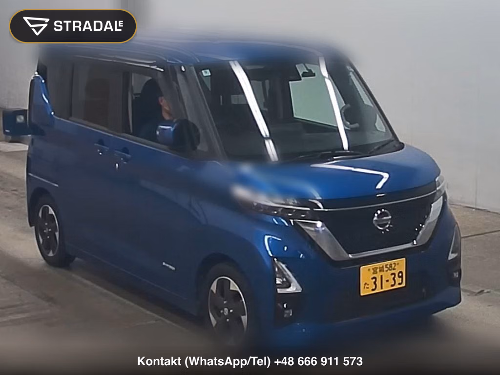 NISSAN ROOX HIGHWAY STAR X 2020, aukcja z Japonii, zdjęcie 1