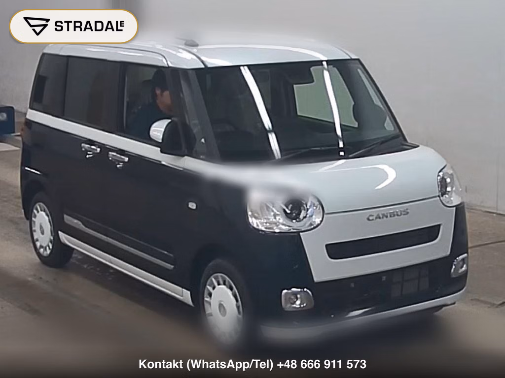 DAIHATSU MOVE CANBUS 4WD STRIPES G 2026, aukcja z Japonii, zdjęcie 1