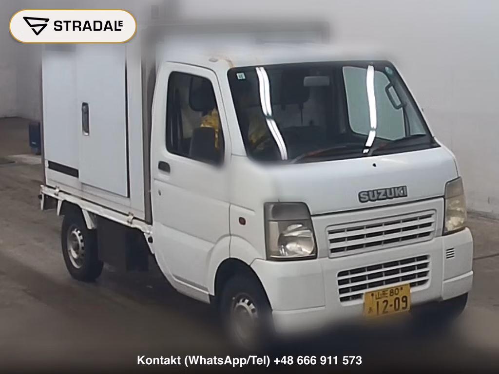SUZUKI CARRY TRUCK 4WD FREEZING REFRIGERATOR 2004, aukcja z Japonii, zdjęcie 1