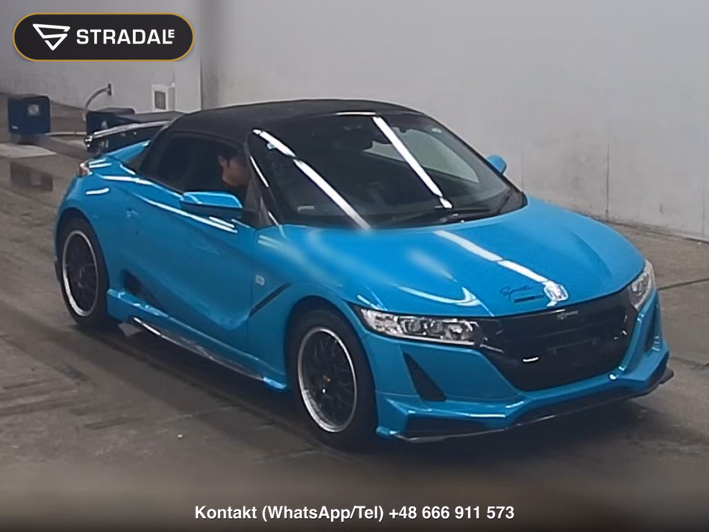 HONDA S660 α 2015, aukcja z Japonii, zdjęcie 1